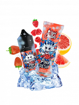Жидкость для ЭСДН Serial Chiller SALT "Pinky Fresh / Лимонад из Красных Ягод и Грейпфрута" 10мл 15мг