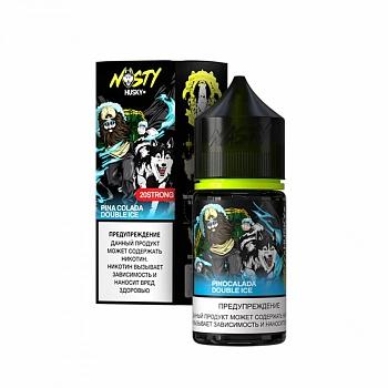 Ар Nasty X Husky SALT "Pina Colada Double Ice" 30-20