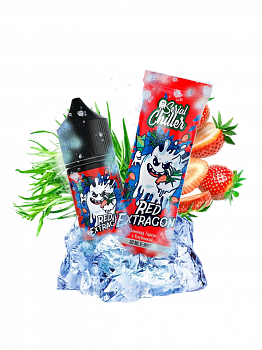 Жидкость для ЭСДН Serial Chiller SALT "Red Extragon / Лимонад Тархун с Клубникой" 10мл 15мг.
