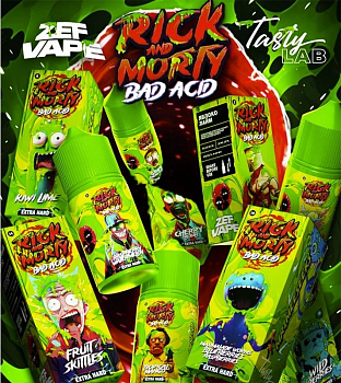 Купить Ар RICK and MORTY BAD ACID HARD "Тропический манго" 30-20 Ар RICK and MORTY BAD ACID HARD "Тропический манго" 30-20